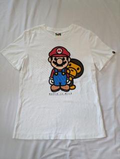 A BATHING APE ×マリオコラボ　Tシャツ ☆新品☆ Nintendo × BAPE マリオ マイロ Tシャツ Sサイズ a