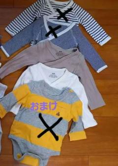 H&M コットンロンパース 2点セット+おまけ