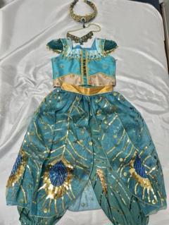 ジャスミン　ディズニープリンセス　ドレス　コスチューム　衣装　100cm