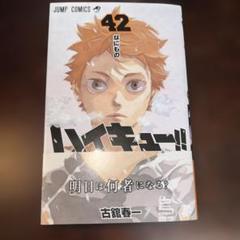 ハイキュー!! 42巻　初版　帯付き