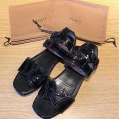 ALAÏA PARIS ブラック サンダル　35 ALAÏA PARIS ブラック サンダル35