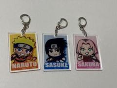 NARUTO検定 ナルト サスケ アクリルキーホルダー 2点セット 新品未使用 100％本物保証！ NARUTO検定 新品 2点セット アクリル