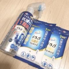 専用出品可 イー タック抗菌化スプレーα 250ml ウエットシート 2個セット
