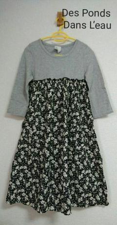 日本製☆Des Ponds Dans L’eauデポンダンルウォ ワンピース②