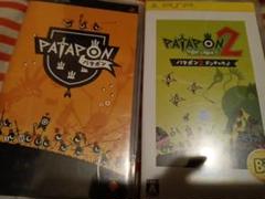 パタポン1、2　PSP 2本セット　動作品