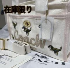 限定商品 ✨️COACH カーゴトートバッグ 26・レキシープリント 正規品購入