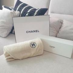 CHANEL タオルセット ホワイト　ノベルティ 新品未使用CHANELシャネルタオルハンカチノベルティホワイト