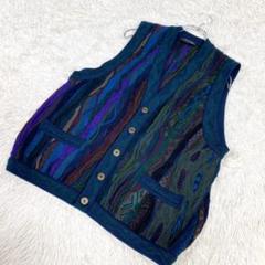 COOGI クージー　ピュアウールベスト　チョッキ　オーストラリア産　Mサイズ