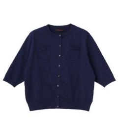 【値下げ】CABaN キャバん ネイビー カーディガン S キャバン CABaN CABaN SOFT DONEGAL クルーネックカーディガン
