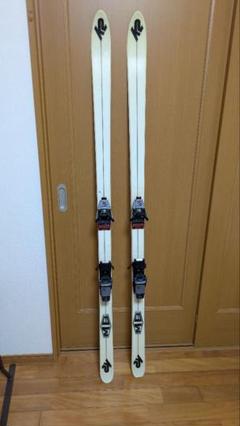 K2 テレマークスキー板 SIDE STASH 181cm K2テレマーク用板 | テレマークスキー用具箱