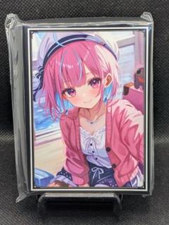 α5 ホロライブ 黒下着&カーテン 湊あくあ スリーブ&プレイマット Amazon.co.jp: 湊あくあ プレイマット スリーブ ホロ ライブ