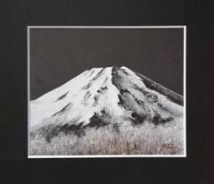 宮田 圭 【富嶽四季・夏】 希少画集画、状態良好、新品高級額装付