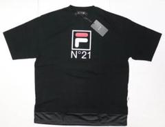 N°21 - n°21✖️FiraとのコラボTシャツ N°21(ヌメロヴェントゥーノ)FILA(フィラ) N°21×FILAコラボ