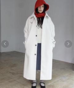 FEKETE 3way オーバーフィットロングステンカラーコート ブラック FEKETE（フェケテ）の「OVERSIZED BAL COLLAR LONG COAT