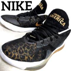 di20 NIKE ZOOM FREAK1 黒 × 金 × 白 豹柄 28cm