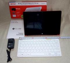 中古 タブレットPC 10.1インチ カラータッチパネル、BTキーボード付き
