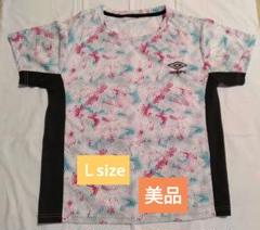 umbro カラフルドット 半袖Tシャツ　　レディースＬsize