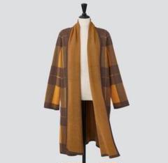 ♦︎クリーニング済美品フォクシーブティック　中綿　シルクロングコート　ベージュ 43086 Coat 