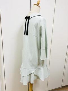 《美品》TO BE CHIC フレアスリーブ　ブラウス
