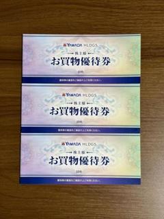 ヤマダ電機 お買い物優待券 15000円分のサムネイル