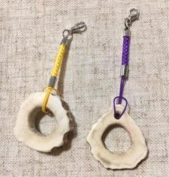 鹿の角 御守り ストラップ 縁起物 ハンドメイド