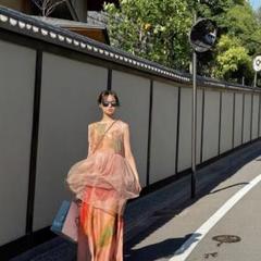 Ameri vintage 3WAY MARGOT GEL ART DRESS - メルカリ