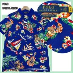 ✨美品✨激レア✨ポロ ラルフローレン ポロベア 総柄 ポロシャツ M ハワイ柄 m55255362013_1.jpg?1747797174