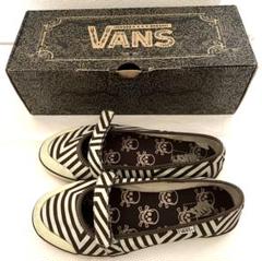 年末のプロモーション特価！ 海外限定 VANS バンズ ジゼル ドクロ柄 スカル ストラップ 靴