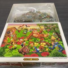 レア ドンキーコング2 ジグソーパズル完成品 フレーム付き