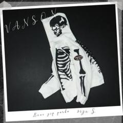 mastermind　vanson スカル 骨格デザイン パーカー VANSON × MASTERMIND WORLD BOXY BONE HOODIE マスターマインド