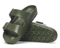 【美品】BIRKENSTOCK　Arizona/アリゾナ EVA - カーキ38のサムネイル