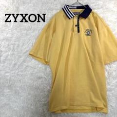 デサント ZYXON 半袖ポロシャツ メンズ ゴルフウェア イエロー