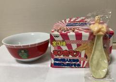 キン肉マン　グルメ超人たちの熱きどんぶりバトル(レンゲ付き)希少品！のサムネイル