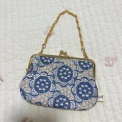 AYANOKOJI チェーン付き手提げがま口財布