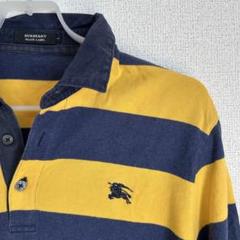 BURBERRY BLACK LABEL ストライプポロシャツ - メルカリ