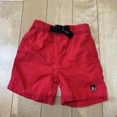 DOUBLE B 赤 ハーフパンツ 100cm ダブルビー　キッズ