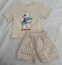 キッズ子供服 セットアップ クマ 80サイズ 新品未使用
