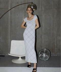 b*y様 [meltthelady] fleeting check dress melt the lady fleeting check dress white - メルカリ