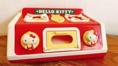 キティ　ゼンマイおもちゃ　メリーゴーランド　2000年　平成レトロ　レア 平成レトロ キティ ゼンマイおもちゃ サンリオ 汽車 ブリキ