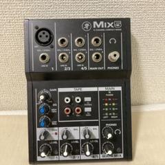 極美品5-CHANNEL COMPACT MIXER MIX5＋純正アダプター MACKIE MIX5 MIX5 5チャンネル コンパクト ミキサー マッキー
