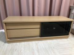 Nitori 木製テレビ台 引き出し付き ガラス扉