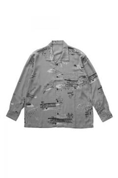 Porter Classic アロハ シャツ SERGIO LEONE グレー