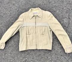 50s sir jac ギャバジャン レーヨン ギャバジン ベージュ 検 60s