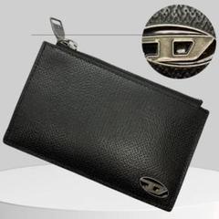 【極美品】DIESEL ディーゼル Dロゴ フラグメント カードケース PVC