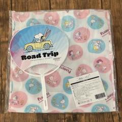 【非売品】スヌーピートートバッグ スヌーピーうちわセット