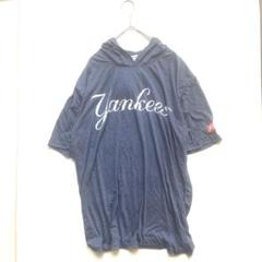 【match up】マッチアップ Yankees ロゴTシャツ XL ネイビー