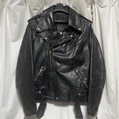 Brooks Leather Sportswear ライダースジャケット 40 80s Brooksブルックス シングルライダース レザージャケット 黒