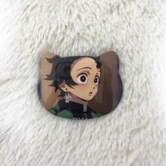 鬼滅の刃 ナンジャタウン ねこ型 ケモミミ缶バッジ 竈門炭治郎 赤面