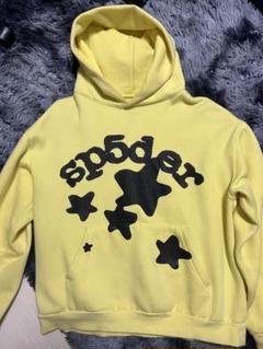 スパイダー ウェブスーツ パーカー イエロー メンズ - SS21 - JP