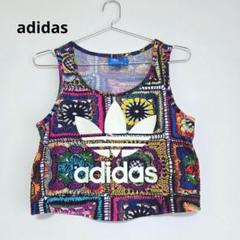 adidas originals 花柄　タンクトップ　M　人気柄 adidas originals 花柄 タンクトップ OT(L)｜Yahoo!フリマ（旧